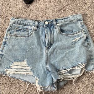 jean shorts
